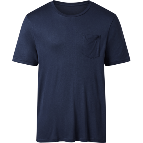 ESMARA MEN Heren pyjama (Donkerblauw/groen, M)