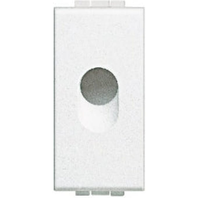 Bticino Lichtsnoer Stopcontact LivingLight Wit 9mm 1 Module - BTN4953 [2 stuks]