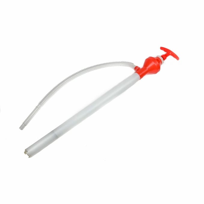 overhevelpomp - lengte van 600mm - breedte van 30mm - opening diameter is 15mm - hevelpomp - vloeistofpomp