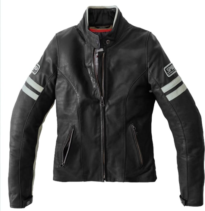 Spidi Vintage Jas Dames Ijs Zwart - Jas