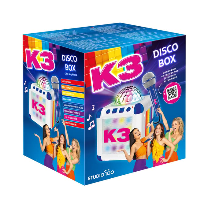 Studio 100 K3 Disco Box Microfoons
