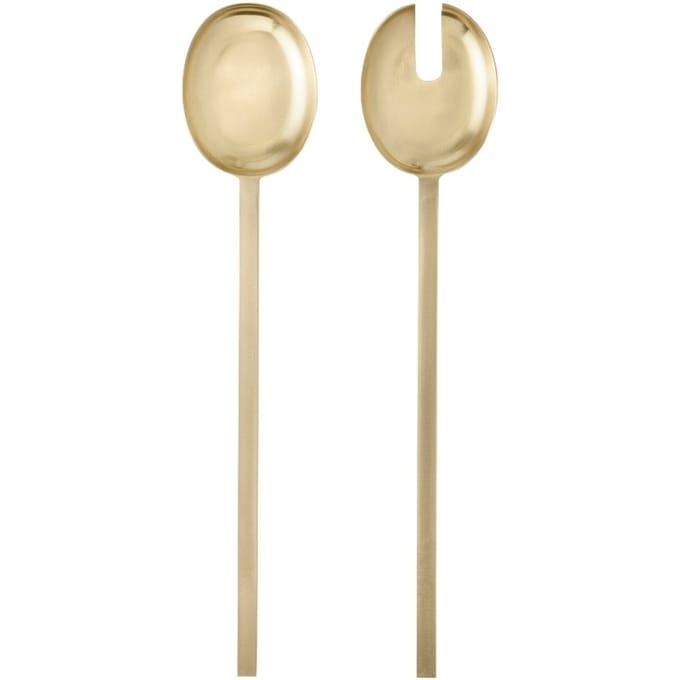 Ferm Living - Fein saladebestek - goud