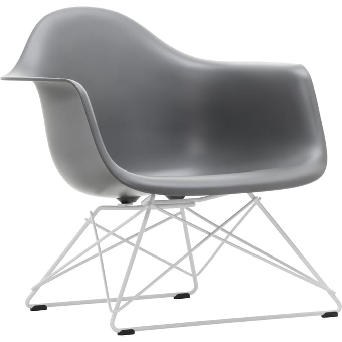 Vitra Outdoor Eames Plastic Chair LAR - granietgrijs RE - granietgrijs RE - wit