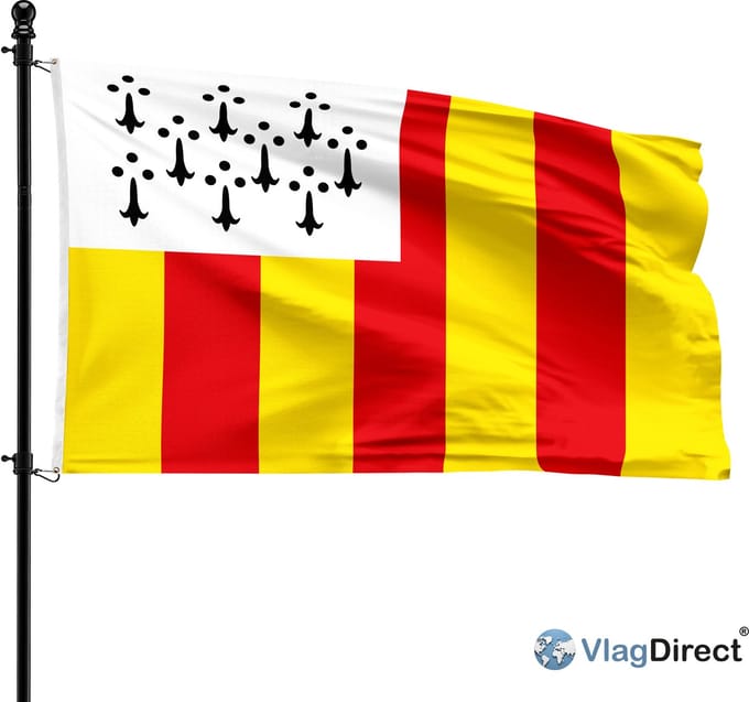 Geelse vlag - Gemeente Geel vlag - 90 x 150 cm.