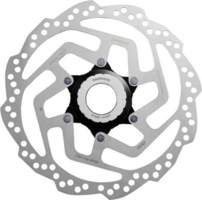 Shimano Remschijf Sm-rt10 160 Mm Center-lock Zilver