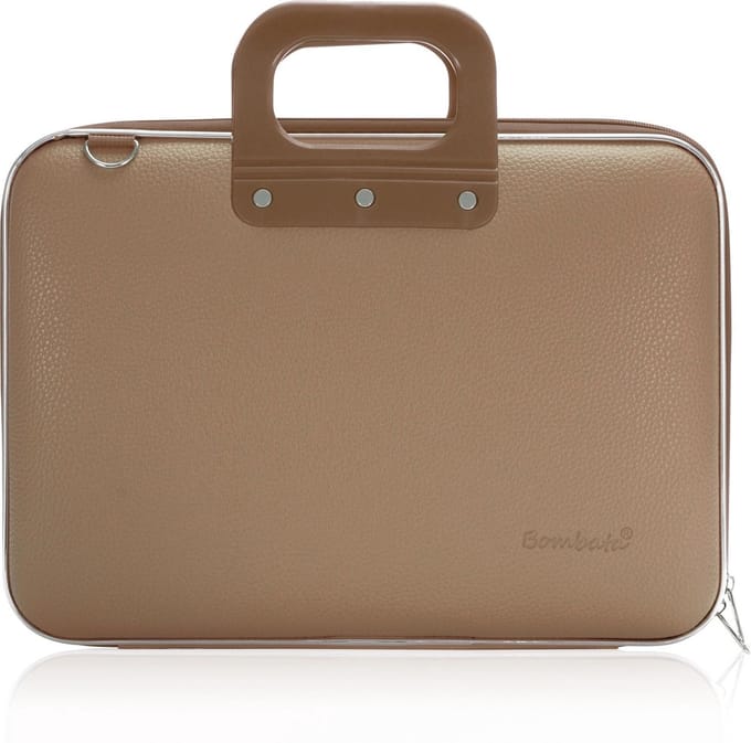 Bombata MAXI 17 inch Laptoptas Taupe