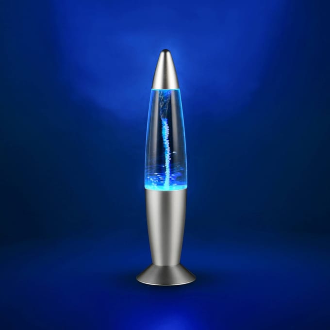 Reality Leuchten LED tafellamp Holly, titaniumkleurig, hoogte 35 cm, RGB, USB