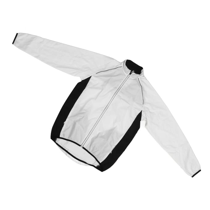 Wielertrui Winddicht Waterdicht Fietsjack Fiets Buiten Sportkleding S white