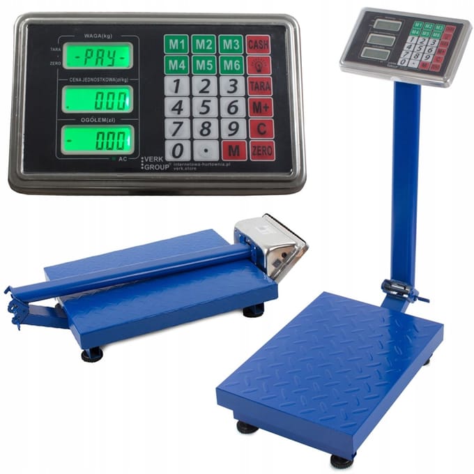 Hangzhou Zheben - Platformweegschaal - Elektronisch - 100kg - LCD Display