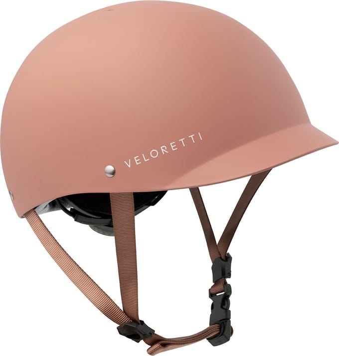 Veloretti Kinderhelm fiets - Blazing Salmon (Maat S)