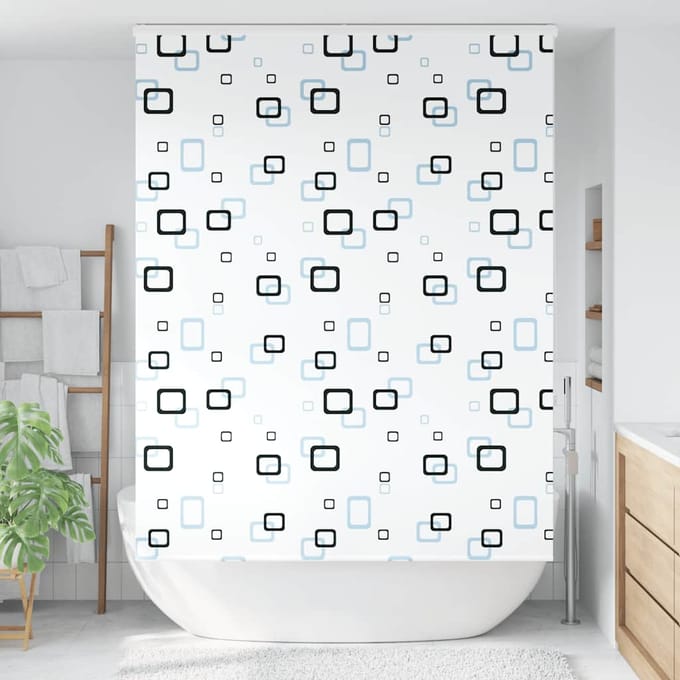 vidaXL - Doucherolgordijn - met - cassette - 150x240 - cm - stofbreedte - 146 - cm