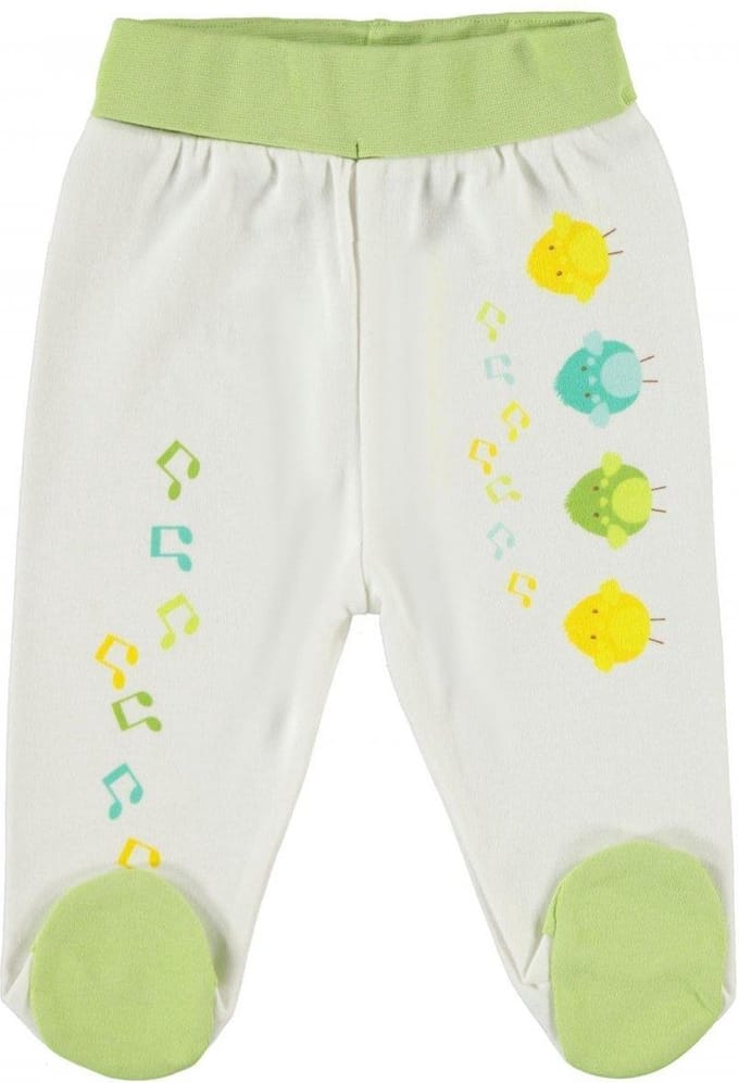 Babybroek met voetjes