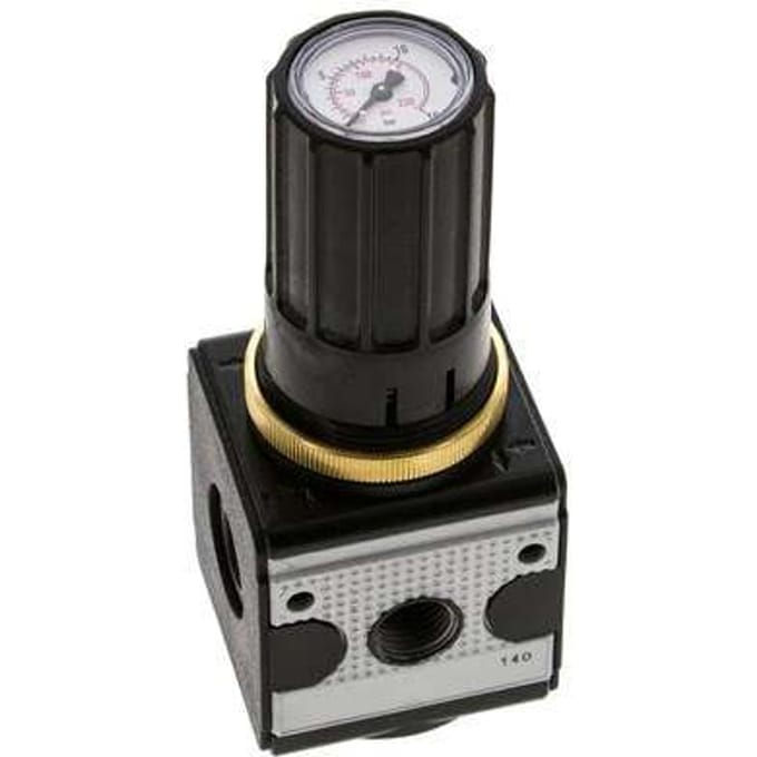 Drukregelaar voor Manifold Assemblage G1/4'' 2250l/min 0.2-6.0bar/3-87psi Zinkspuitgiet Multifix 1