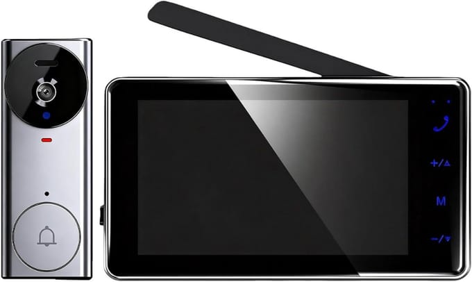 MRKK® Videodeurbel – Slimme Deurbel Met Camera – Deurbel Camera