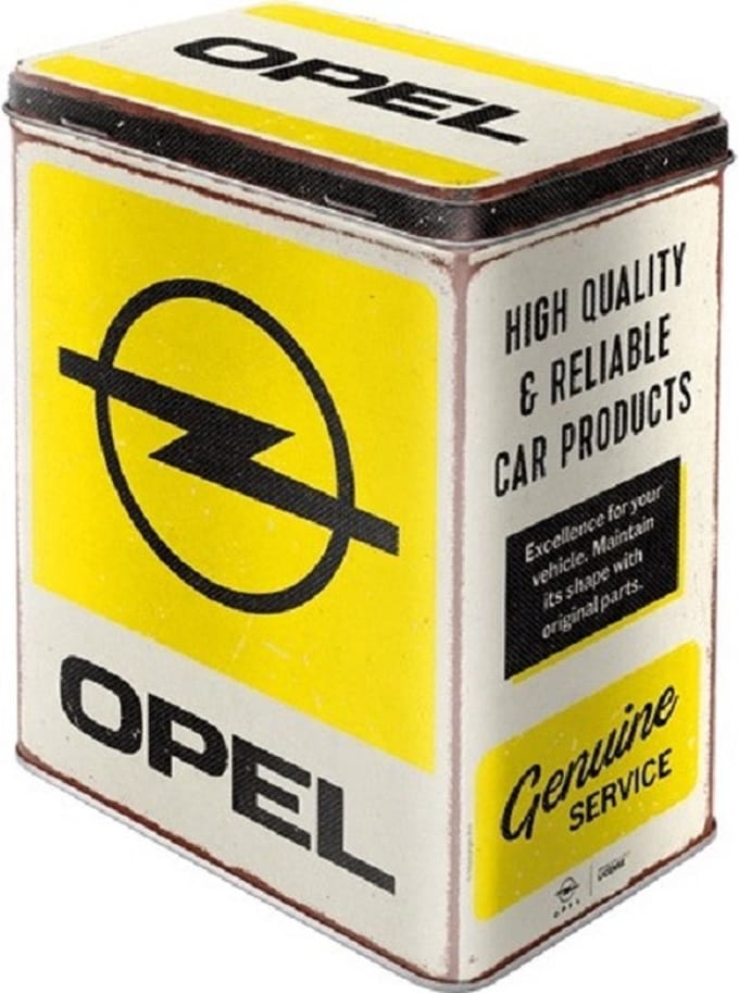 Opel Service. Bewaarblik.