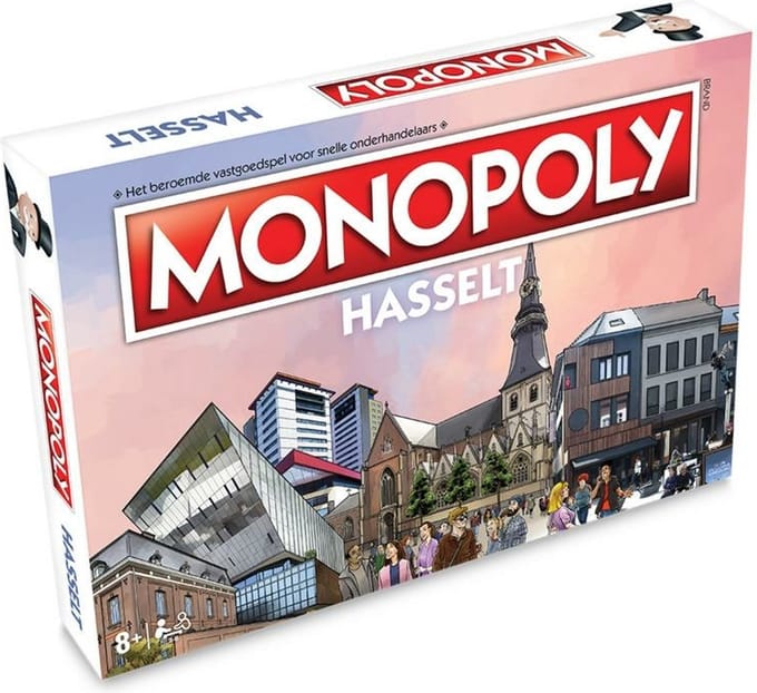 Monopoly Hasselt - Bordspel - Familiespel