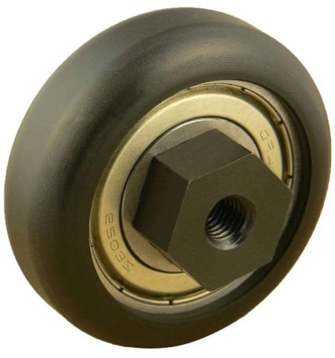 Walldoor UWS 2400 tegen/loopwiel met as