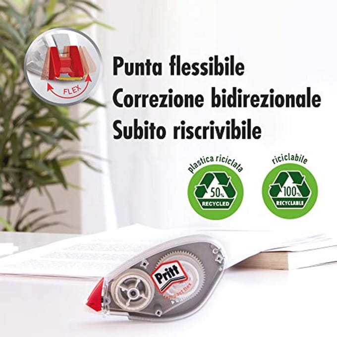 Compacte Correctieroller 10 m x 4,2 mm - 2 Stuks
