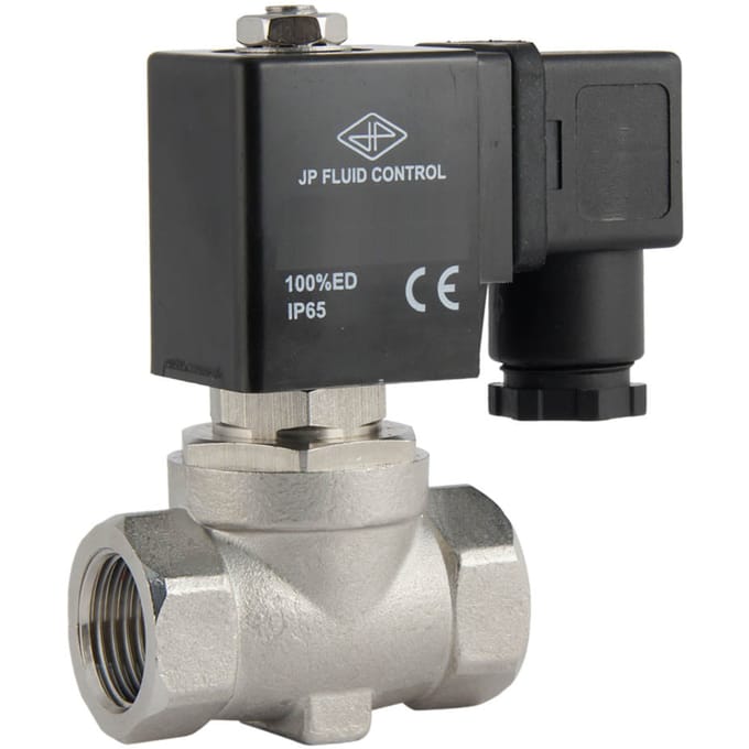 Magneetventiel ST-SA 1/2'' NPT rvs EPDM 0-10bar 12V DC