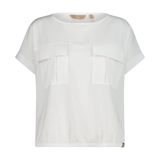 Stretch Polyester T-shirt met Voorzakken Dames CMP