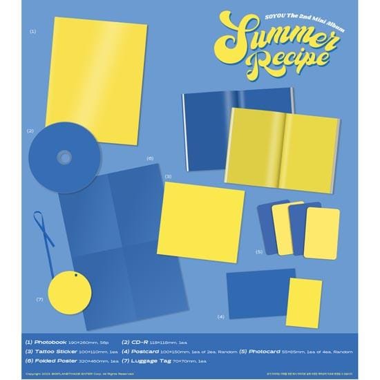 SOYOU 2e Mini Album Zomerrecept white
