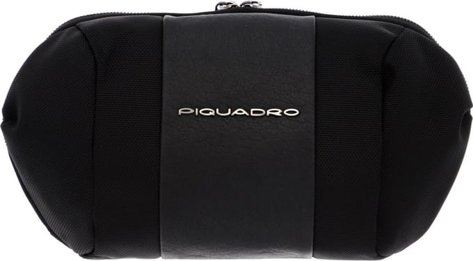 PIQUADRO Gordeltas Brief Bum Bag Nero Zwart