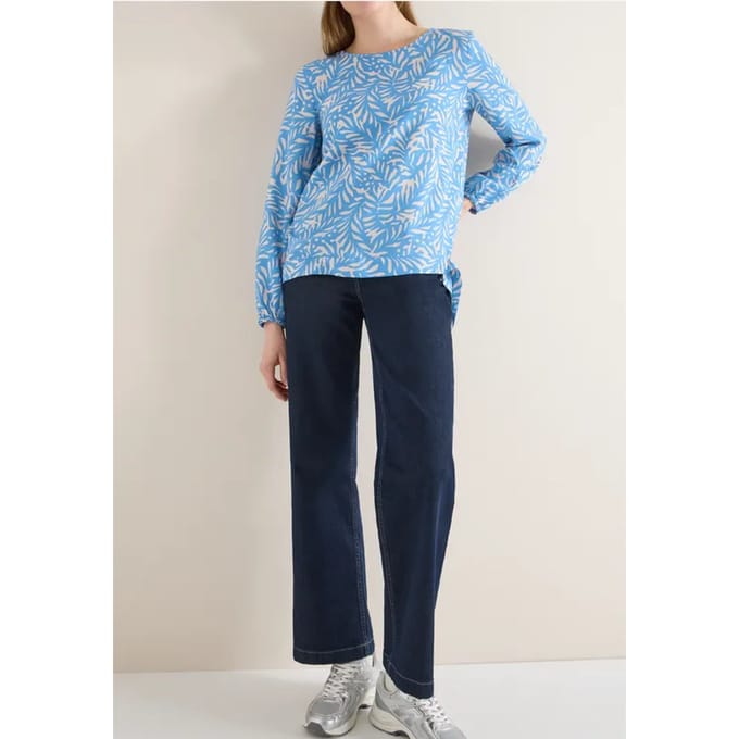 Blouse met knoop