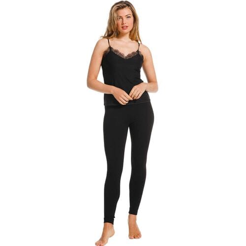 Onderhemd Pastunette - Zwart - Kant - Maat 3XL