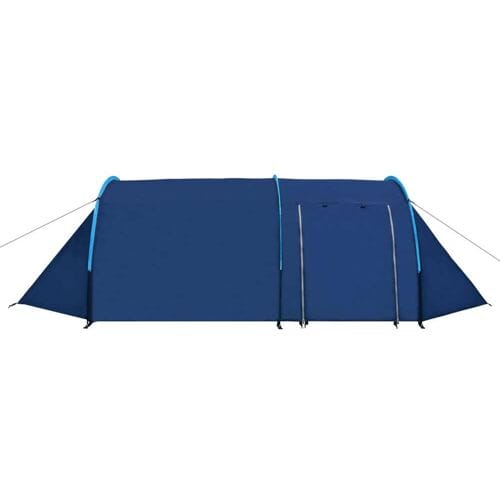 vidaXL - Tent - 4-persoons - marineblauw - en - lichtblauw
