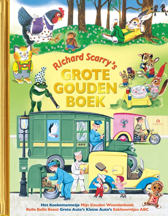Richard Scarry’s Grote Gouden Boek - Gouden Voorleesboeken - Richard Scarry