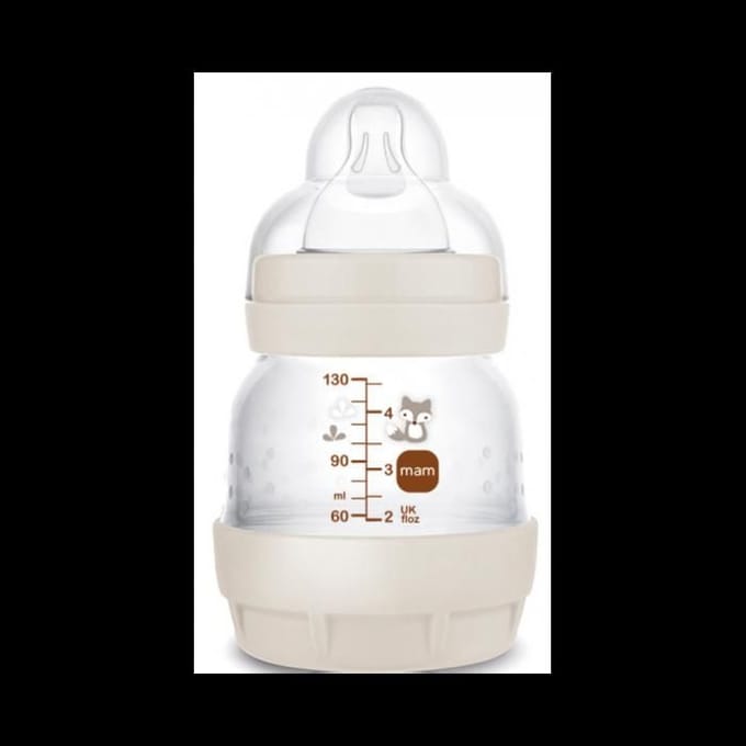 MAM Zuigfles Easy Start 130 ml 0 Maanden Debiet 0 Extra Traag (Modellen : Zand)