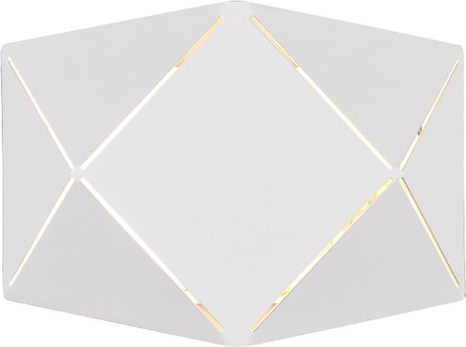LED Wandlamp - Wandverlichting - Torna Zanda - 6W - Warm Wit 3000K - Rond - Mat Wit - Aluminium