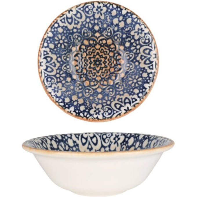 Bonna Kommetje - Alhambra - Porselein - 16 cm (400cc) - set van 6