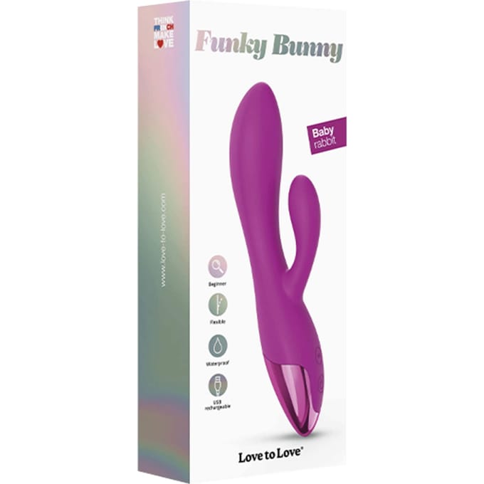 Love to Love - Funky Bunny - Rabbit Vibrator - Roze