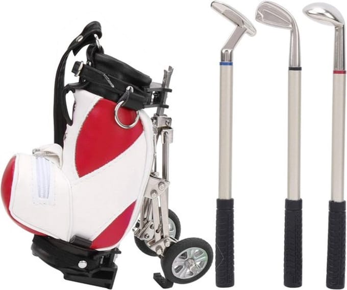 Allecto - Golfpennenhouder - Balpennen - Minitas - Zinklegering