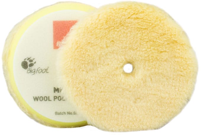 RUPES MEDIUM WOL POLIJST PAD GEEL 150MM