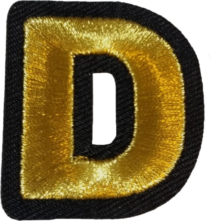 Fjesta© Oeteldonk embleem - Gouden letter D