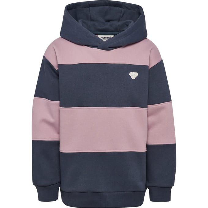 hmlJR LOOSE STRIPE HOODIE BEE