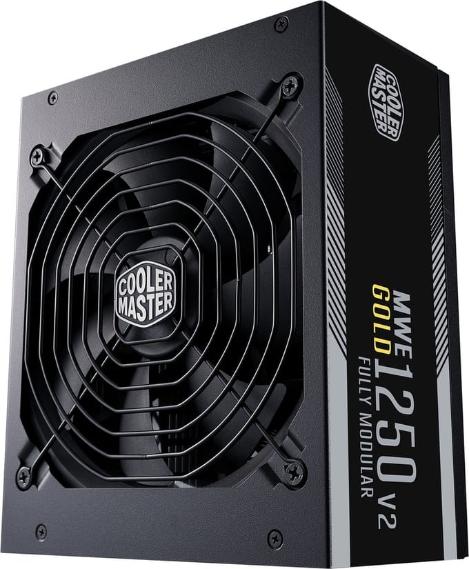 Cooler Master MWE Gold 1250 V2 - Voeding (intern) - 1250 Watt