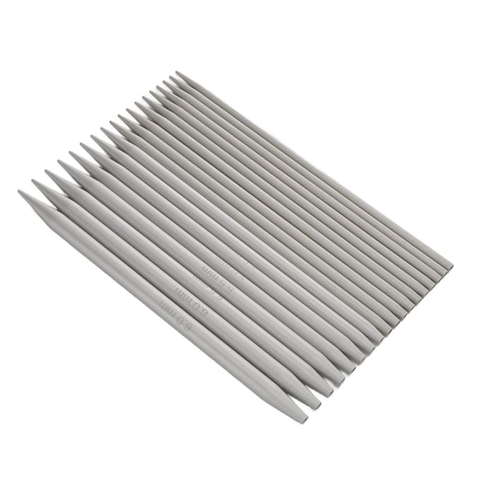 Afneembare Rondbreinaalden Set 3.0-6.0mm Verwisselbare Naalden met Kabels voor Trui white