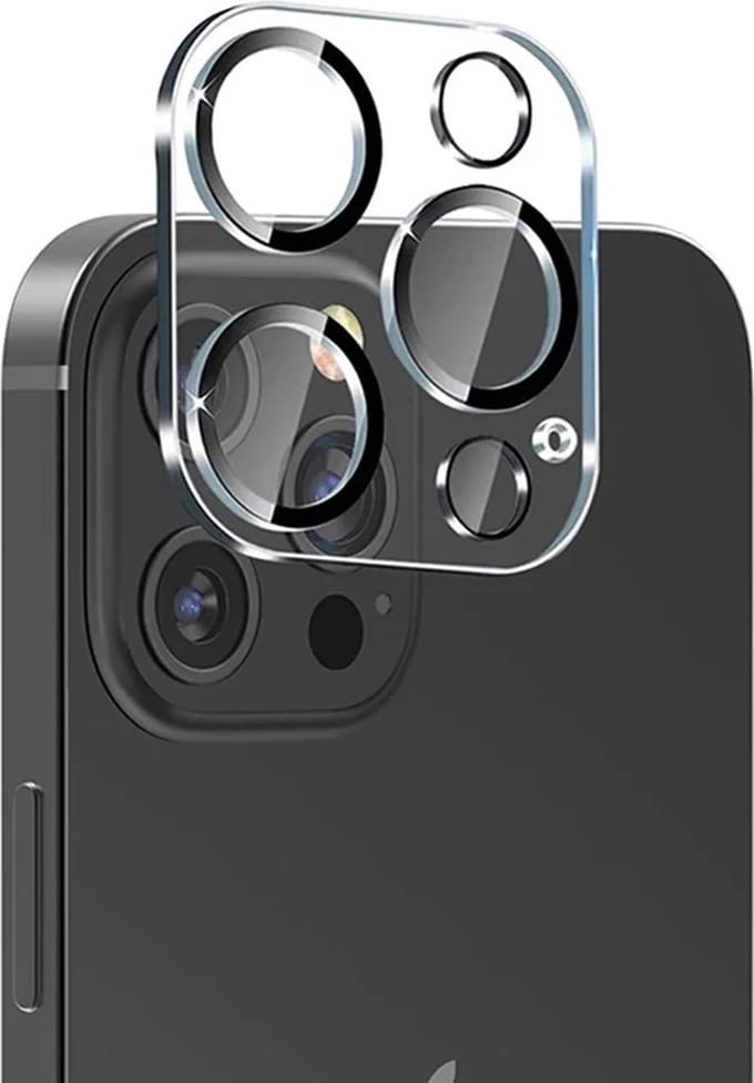 iPhone 15 Pro/ 15 Pro Max Camera Lens Screen protector - 9H Tempered Glass camera screenprotector beschermglas screen protector