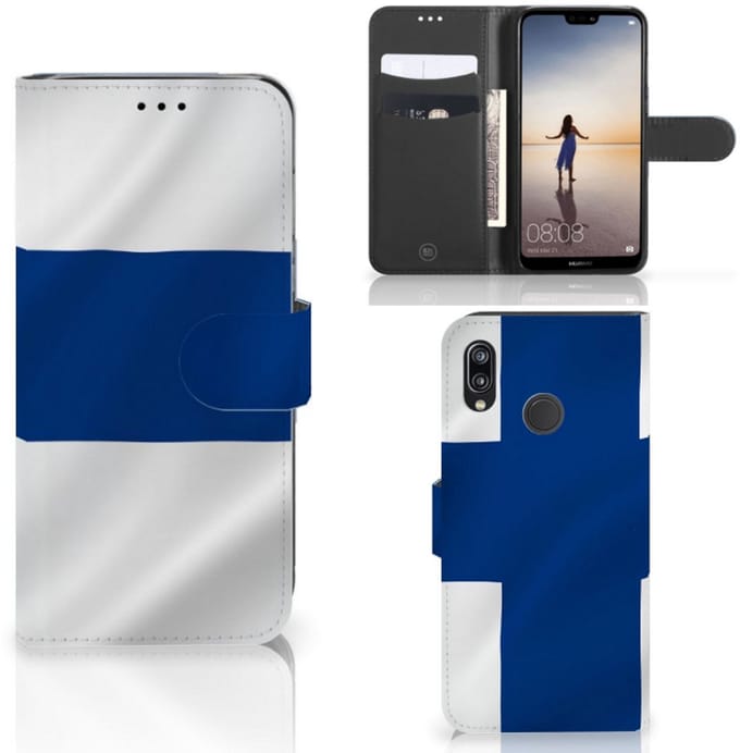 Huawei P20 Lite Bookstyle Case Finland