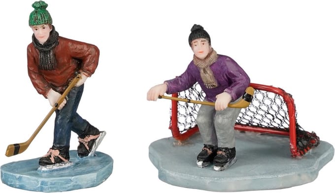 Luville - Playing Ice Hockey Team - Set van 2