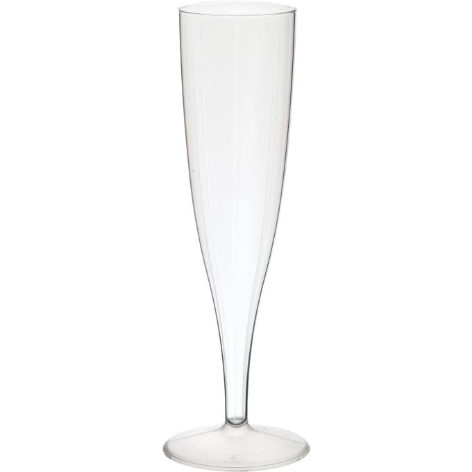Duni champagneglazen crystallo plastic 10 stuks
