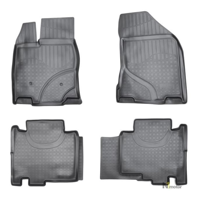 NORM Liners | Tapis De Sol En Caoutchouc TPE Toutes Saisones Pour Ford Edge 2007-2014 noir