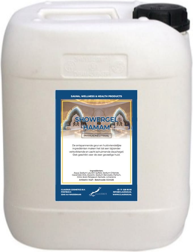 Douchegel Hamam 10 liter - Showergel - Navulling