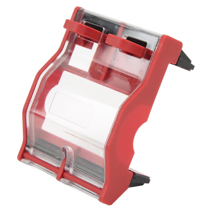 3P Stroomonderbreker Transparante Beschermkap Stabiele Bevestiging Isolatie Beschermkap Deksel red