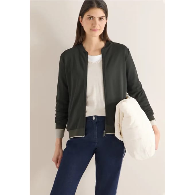 Blouson in effen kleur