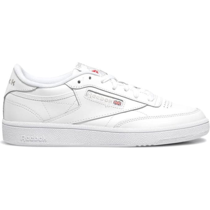 Reebok CLUB C 85 WHITE/LIGHT GREY Dames Sneakers - Wit
