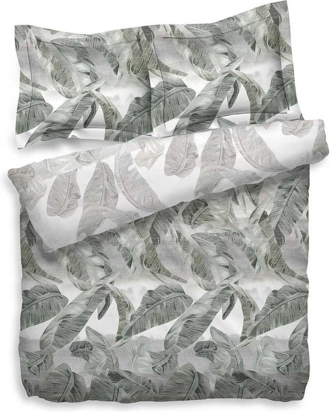Heckett & Lane Batalla Dekbedovertrek - Lits-jumeaux - 260x200/220 cm - Groen/Grijs